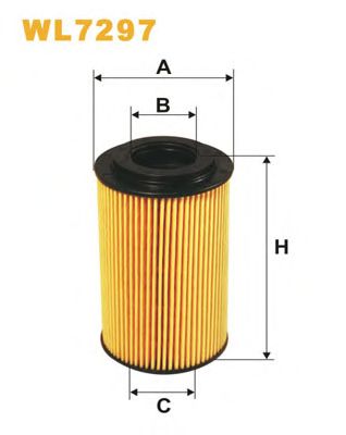 WIX FILTERS wl7297 -  Масляный фильтр